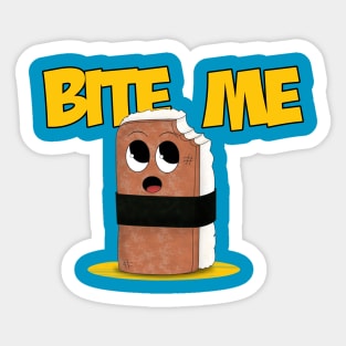 Spam Musubi Bite Sticker